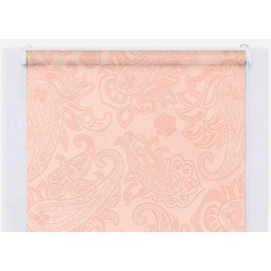 Рулонна штора Арабеска 2070 Світло-рожева