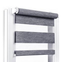 Ролета День-Ніч Сіро-синя