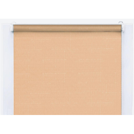 Рулонна штора Len 814  Світло-коричневий