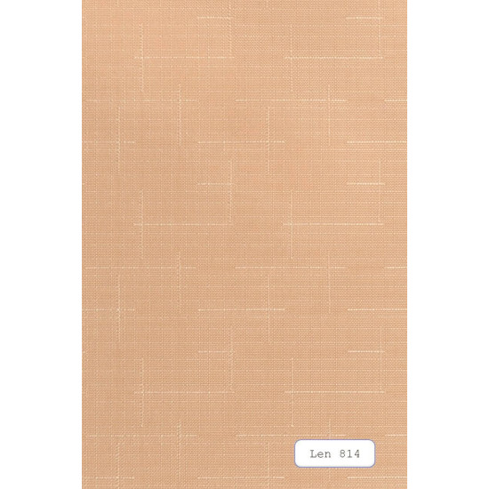 Рулонна штора Len 814  Світло-коричневий