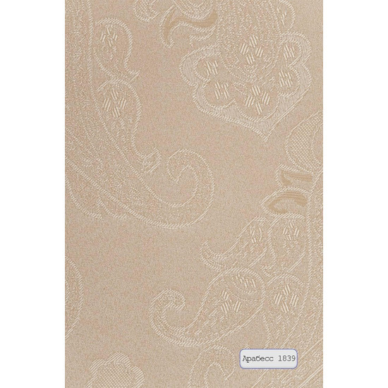 Рулонна штора Арабеска 1839 Коричнева